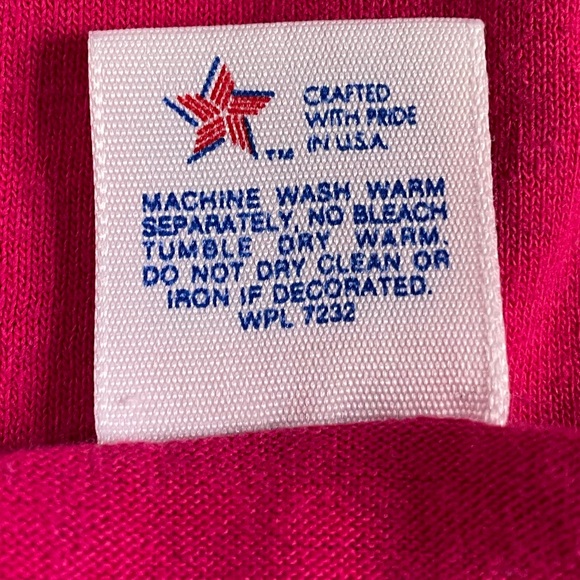 VTG 80s Jerzees by Russell single stitch Safeplace Family Walk & Run tee sz M - Picture 6 of 10